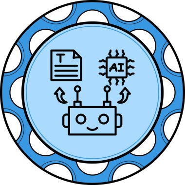 Metin Robotu Modern Temiz Sanat Özelliği