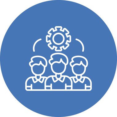 Takım çalışması Profesyonel Eşsiz Kullanıcı Arayüzü Düzeni