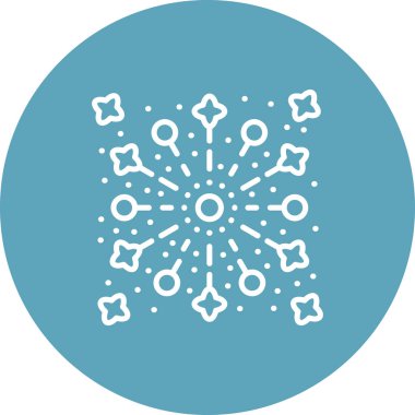 Diwali Havai fişek Biçimli Markalaştırma Vektörü Özelliği