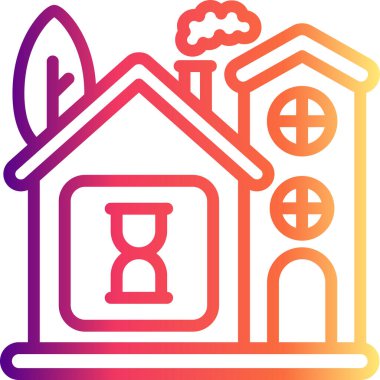 Ev Saati Modern Dijital Tasarım Elemanı