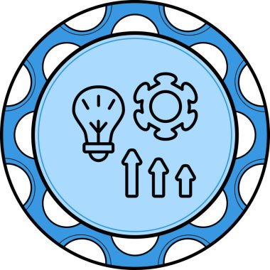 Evolution Creative Modern Düz Vektör Tasarımı