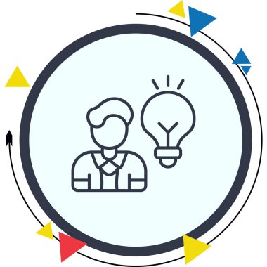  Idea icon vector illustration  design