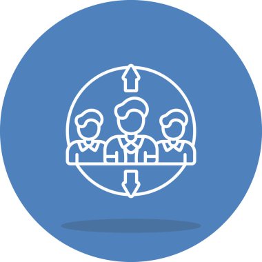 Görev simgesi vektör illüstrasyon tasarımı