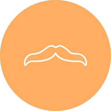 Bıyık Parlak Modern Yaratıcı Sanat Düzeni