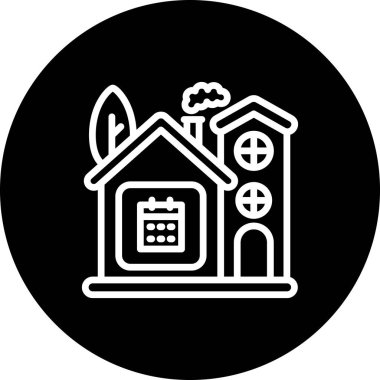 Ev Takvimi Dinamik Özel Dijital Sanat Düzeni