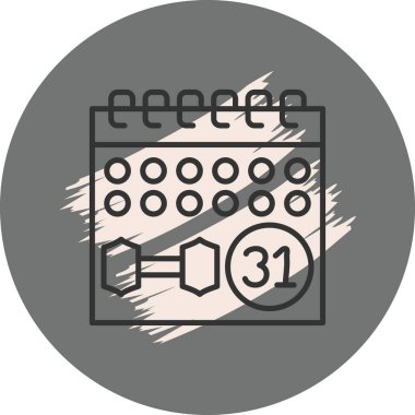 Takvim Yenilikçi Çağdaş Web Tasarımı Düzeni