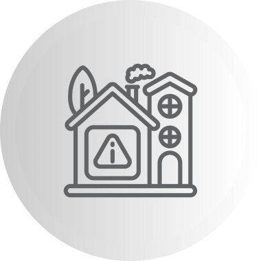 Hata web simgesi vektör illüstrasyonu