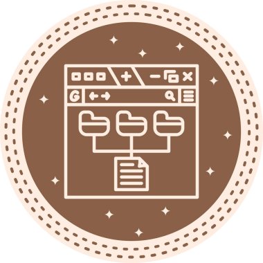 veri simgesi vektör illüstrasyon tasarımı