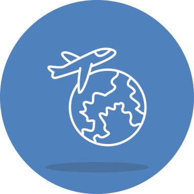 Seyahat Entellektüel Temiz Ürün Grafik Şekli