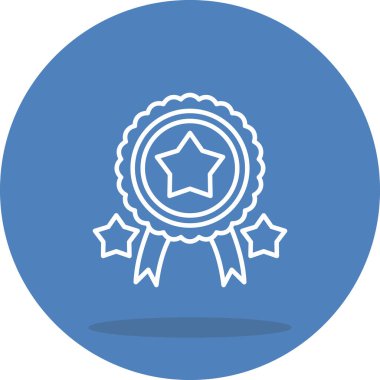 Başarı web simgesi, vektör illüstrasyonu