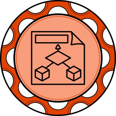 veri simgesi vektör illüstrasyon tasarımı