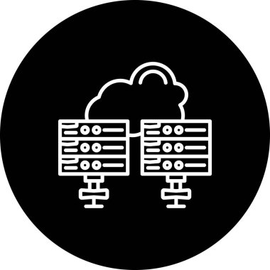 veri simgesi vektör illüstrasyon tasarımı