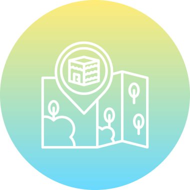 Makkah Haritası Profesyonel Yaratıcı Sanat Nesnesi