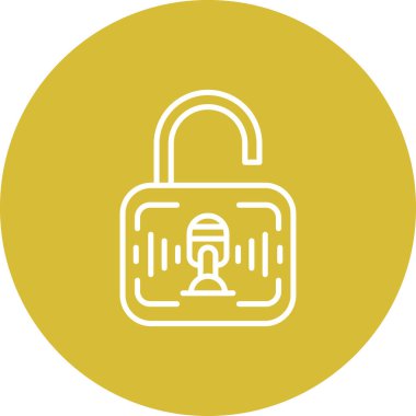 Ses Tanıma Ağı vektör çizimi