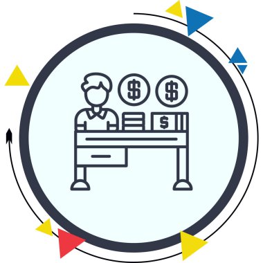 İş adamı Asgari Vektör Sanatı Özelliği