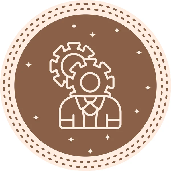 yönetim web simgesi vektör illüstrasyonu