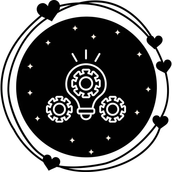 Proje Yönetimi web simgesi vektör illüstrasyonu