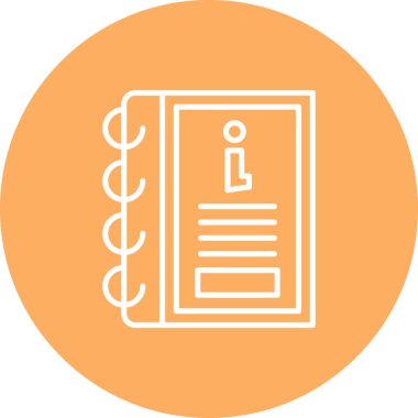 Kılavuz Kitap Dinamik Yaratıcı Dijital Grafik Şekli