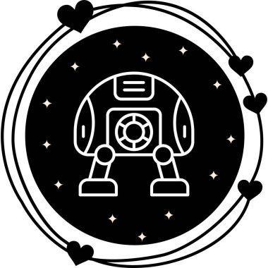 Robot Minimum Gelişmiş Marka Tasarımı Varlığı