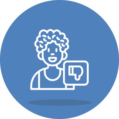 Web simgesi vektör illüstrasyonundan hoşlanmadım