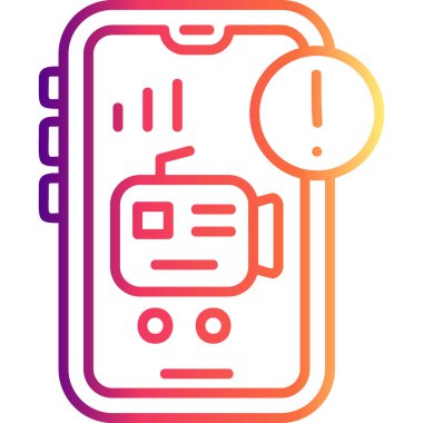 Video Çağrısı Anımsatıcı Yenilikçi Minimum Ürün Tasarımı Düzeni