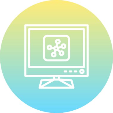 Tv Ağı Zarif Modern Markalaştırıcı Varlığı