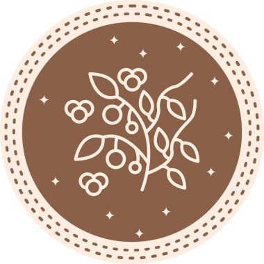 Ökseotu 'nun beyaz çizgisi. Birkaç nonoş çiçek ve yaprak.