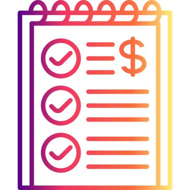 Pano simgesi, vektör illüstrasyonu basit tasarım