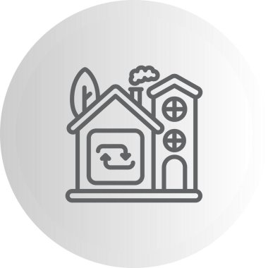 Repeat web icon vector illustration