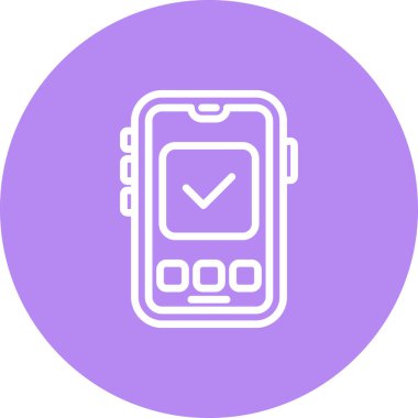 telefon simgesi, vektör illüstrasyonu basit tasarım.