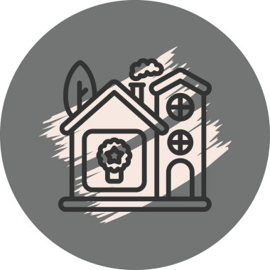 Ev Ödülü Minimal Yüksek Kalite Grafik Sembolü