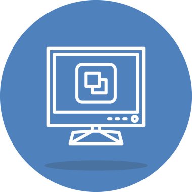 Web simgesi vektör illüstrasyonunu kopyala