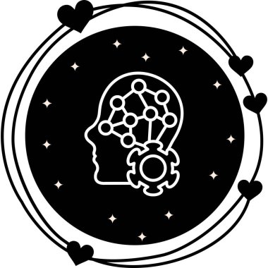 Derin Öğrenme Simgesi, Basit İllüstrasyon