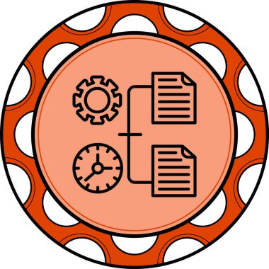 Zaman Yönetimi Özel Vektör Tasarım Varlığı