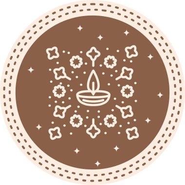 Diwali Kutlaması, Alev ve parıldayan yıldızlar