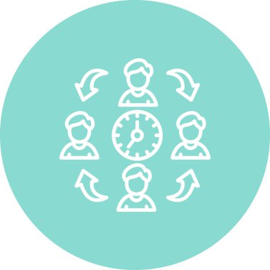 Son teslim tarihi web simgesi vektör illüstrasyonu