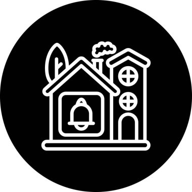 Ev Alarmı Stili Temiz Ürün Tasarımı Nesnesi