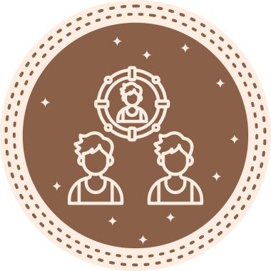 hedef web simge vektör çizim