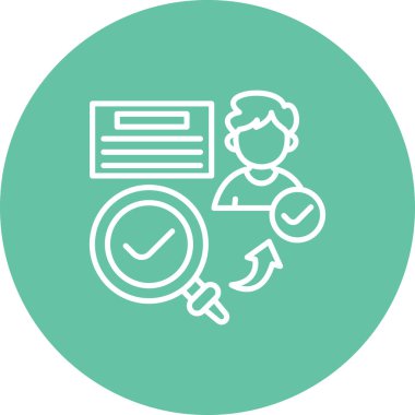 arama web simgesi vektör illüstrasyonu