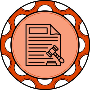 Hukuk Dosyası Yaratıcı Dinamik Web Tasarımı Nesnesi