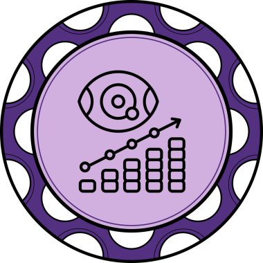 Öngörü Analizi Yaratıcı Fonksiyonel Web Grafik Sembolü