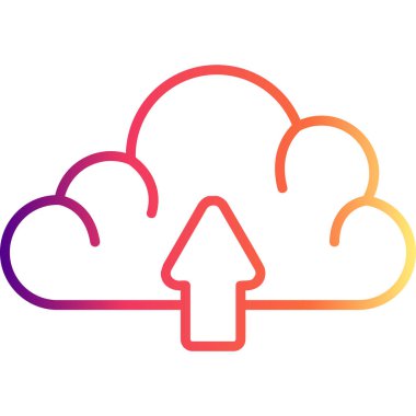 Simge vektör illüstrasyon tasarımı yükle