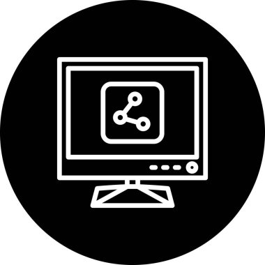 Web simge vektör çizim paylaşmak