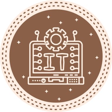 Bilgi Teknolojisi Sofistike Temiz Ürün Grafik Şekli