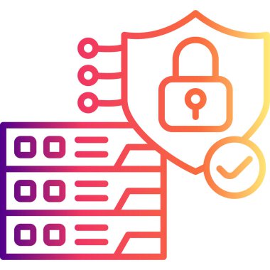 veri simgesi vektör illüstrasyon tasarımı