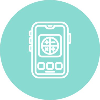 Mobil Hesaplayıcı Yenilikçi Çağdaş Web Tasarımı Düzeni