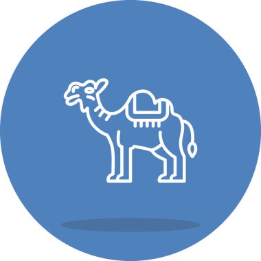 Deve Simgesi Vektör tasarımı