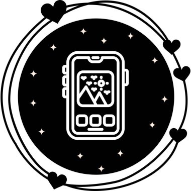 Mobil Fotoğraflar Modern Düz Vektör Tasarımı