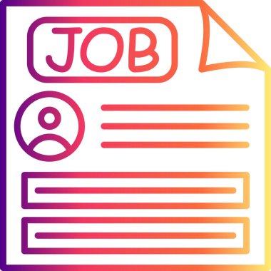 İş Belgesi Gelişmiş İşlevsel Web Arayüzü Sembolü