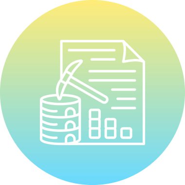 veri simgesi vektör illüstrasyon tasarımı